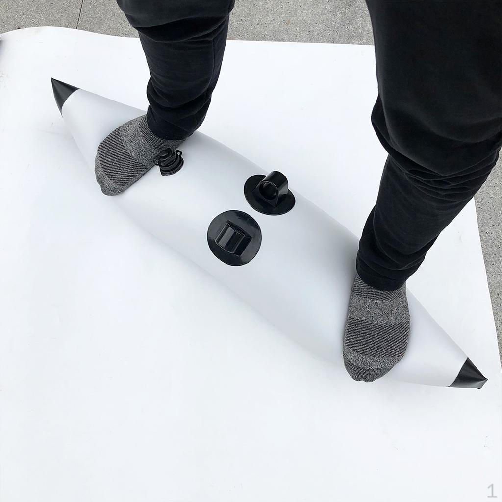 Inflatable Stabilizer Kayak Fishing Standing белый