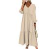 Women's Fashionable And Casual Long-sleeved Dress