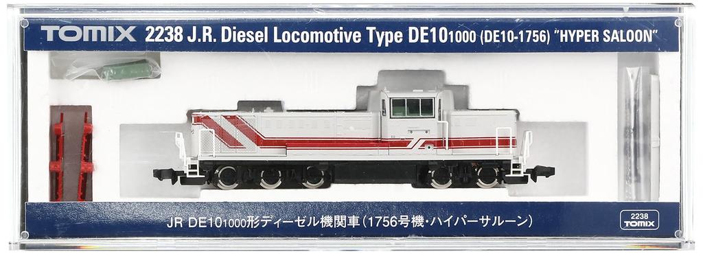 TOMIX N Spur DE10 1000 1756 Hyper 2238 Eisenbahnmodell Diesellok (Nein. Saloon)