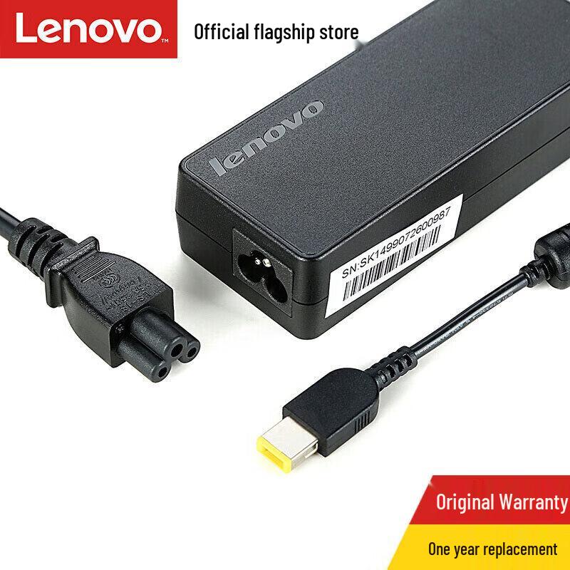 Lenovo 90W 20V4.5A Laptop Power Adapter with Square Tip