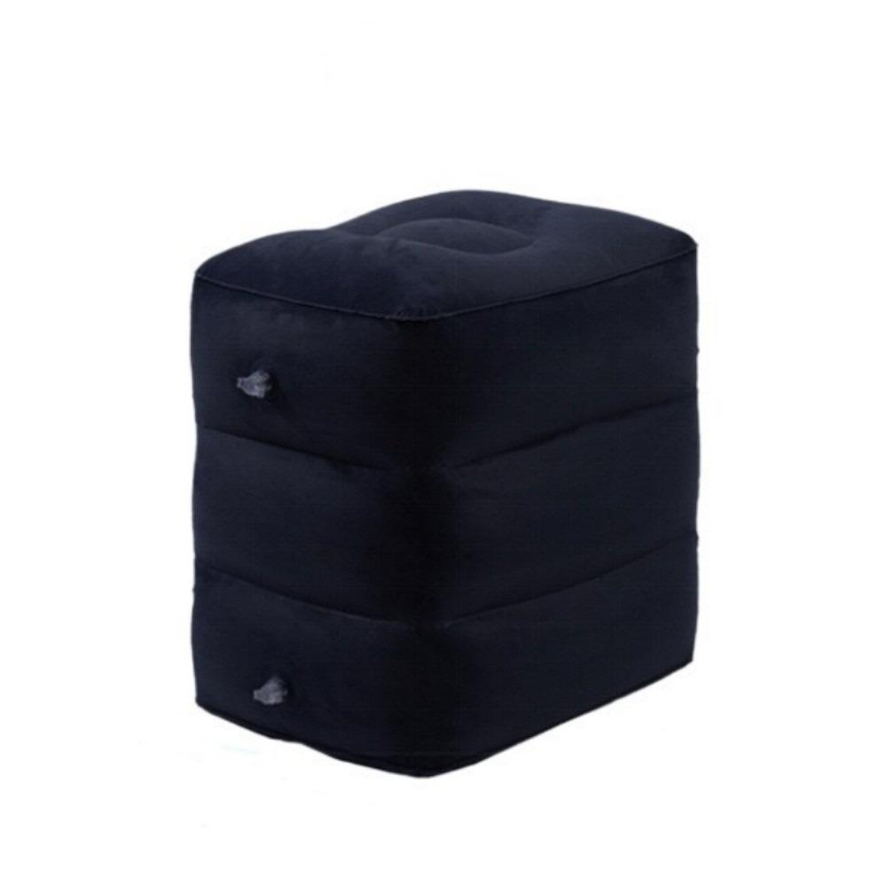 Foot Relax Inflatable Footrest Comfortable Seat Cushion Compact Leg Cushion Pillow Car Travel