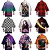 Anime Demon Slayer Kimetsu No Yaiba Cosplay Loose Haori Kimono Robes Coat Tops For Stunning Costume Parties
