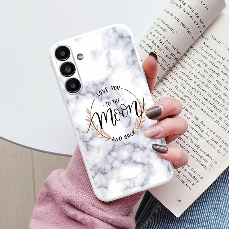 Case For Samsung A54 5G Back Cover Protective Silicone Funda Fashion Marble Stone Texture Coque For Galaxy A56 A16 A26 A36 A17