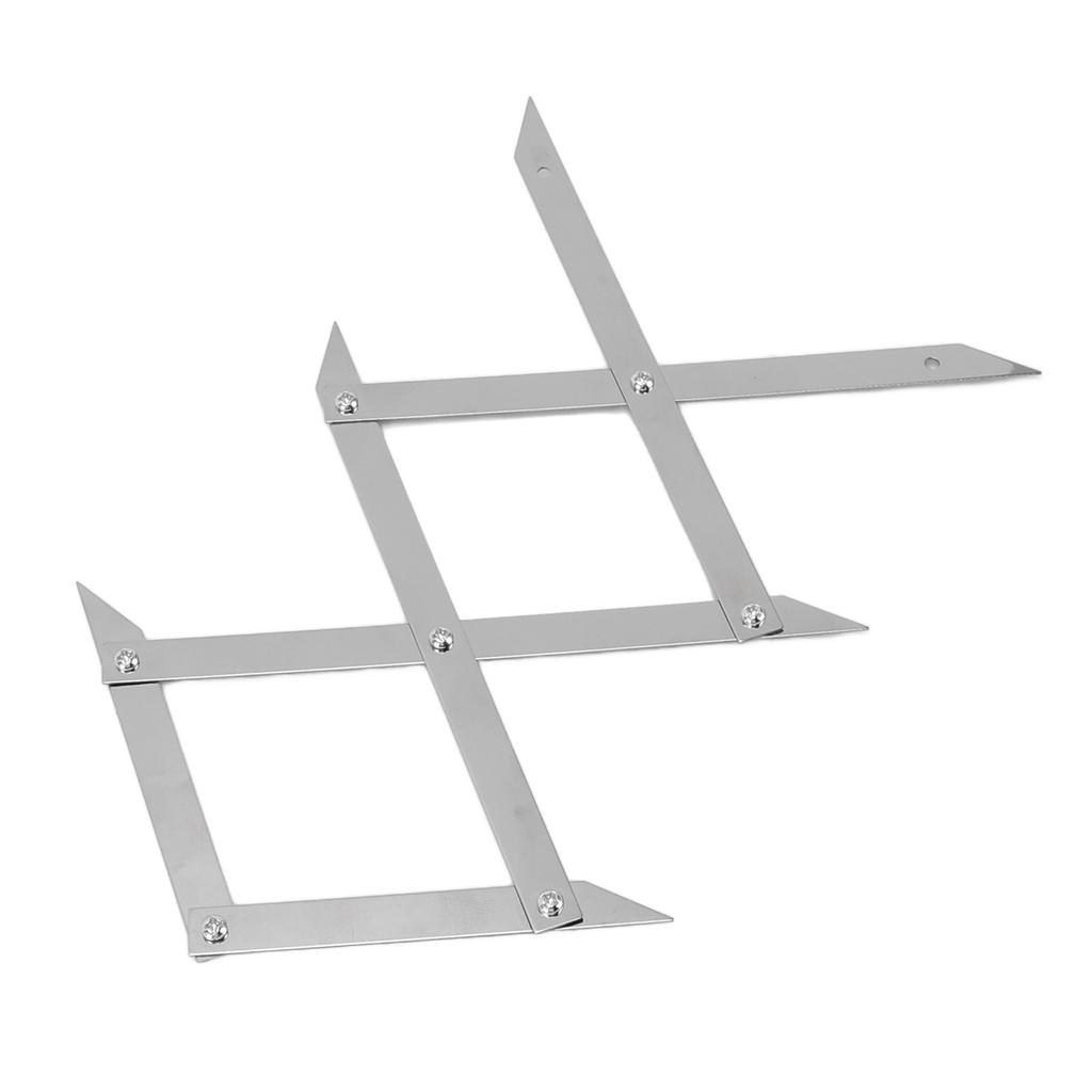 3 Point Center Finder for Precise Measurements Stainless Iron Equidistant Measuring Tool for Welding and Woodworking