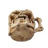 Beer Mug Wine Glass Coffee Cup 3D Stainless Steel Resin Skeleton Creative Gift~