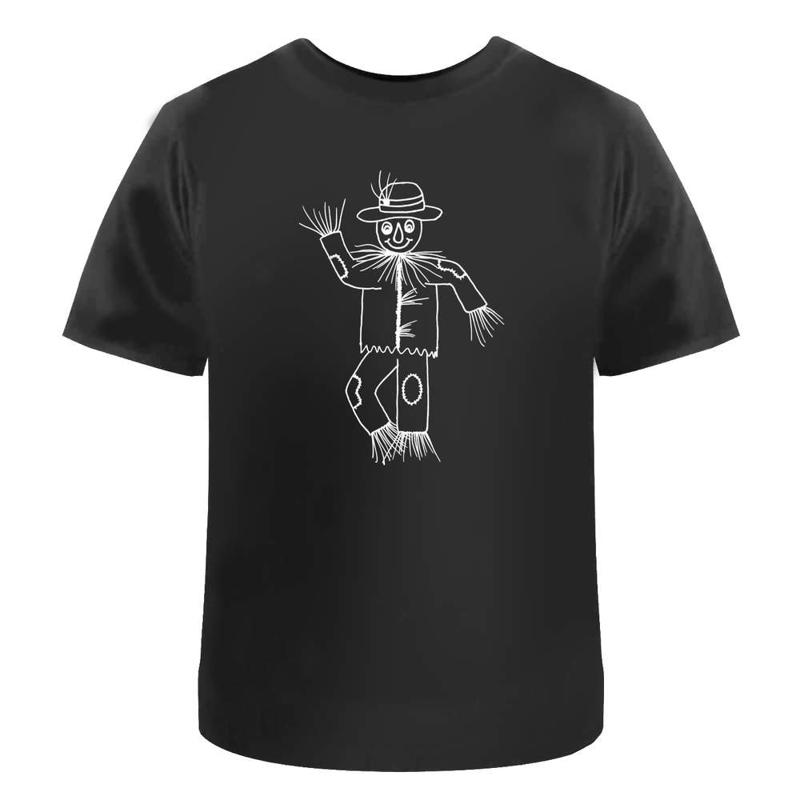 

Happy Scarecrow T Shirt 100 Cotton S Xxl Ta013433 - Men s Summer Cotton Graphic Tee S разноцветный
