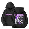 Women's Hooded Gradient Printed Long Sleeved Sweatshirt Loose Women's Sweatshirt  Sweatshirt