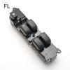 10 P Front Left Electric Power Master Window Switch Five Buttons for Mitsubishi L200 1996-2007 Replacement MR732119
