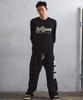 AMOU Rrr One Tuck Sweat Pants Balck