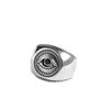 Anillo Abierto Ojo del Diablo Año Viejo 2026, Anillo Retro de Moda para Hombre