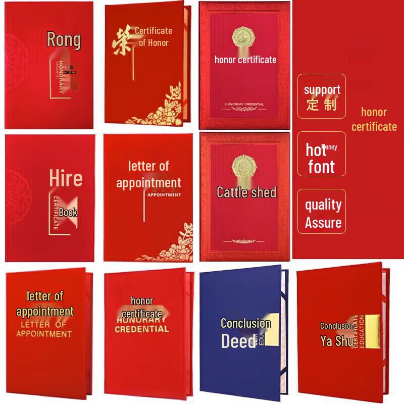 Customizable Certificate Holder