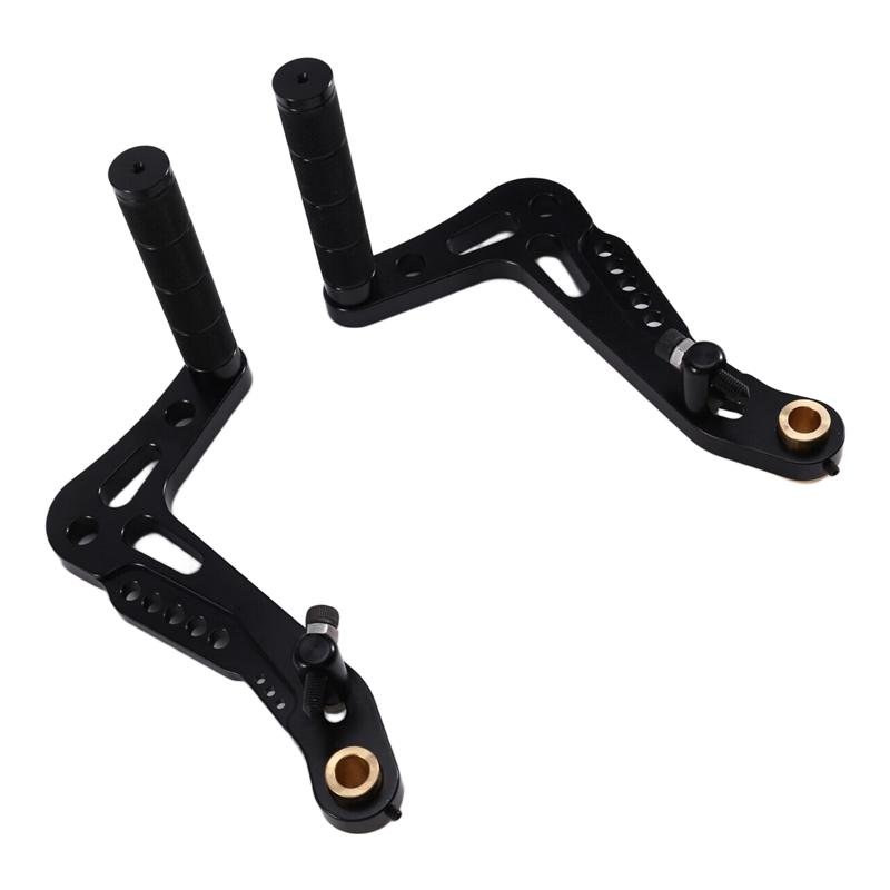 Racing For Go Kart Pedals Fit For Go Kart Cart Motorcycle Adjustable Foot Pedals Brake Throttle Accelerator Footpegs