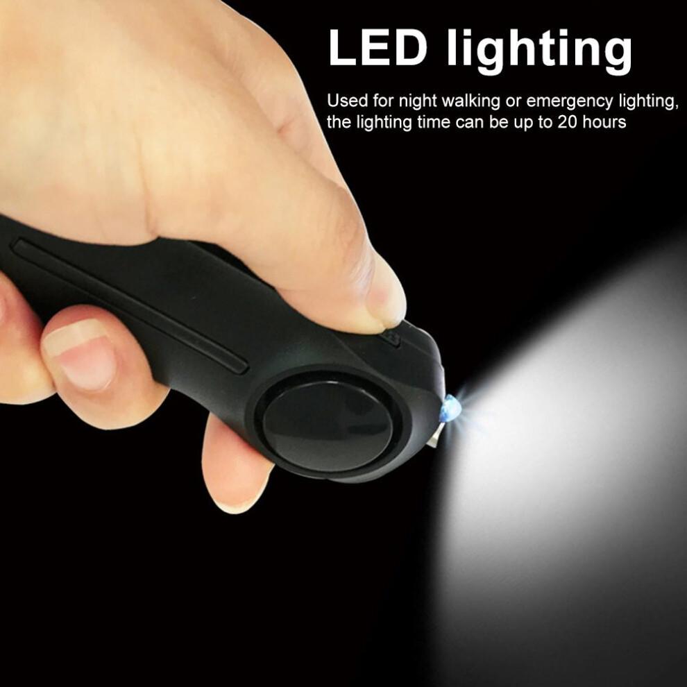 Emergency Personal Alarm For Women, Loud Siren And Strobe Light, Empowers Women In Everyday Life, Easy To Use Key Chain With Modern Design, Integrated