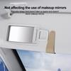 Car Sun Visor Glasses Box Sunglasses Clip Card Ticket Holder Stand Pen Case Eyeglasses Multi-Function Storage Car Accessories