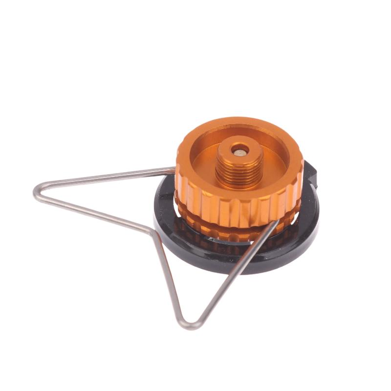 

1Pcs DIY Accessories Outdoor Multifunctional Camping Butane Gas Cylinder Adapter With Bracket For Convenient Horizontal Use