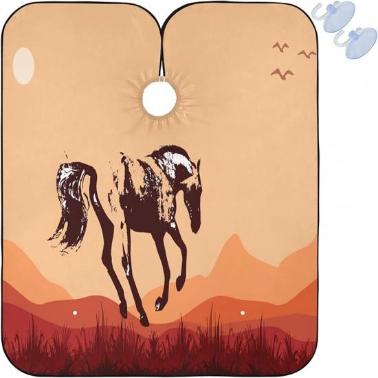 Stylish Barbershop Salon Barber Cape Haircut Cape Salon Apron Unisex Hair Cutting Cape Hairdressing Cape Apron for Men Women