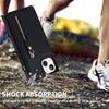 Geeignet für Phone16 PRO Handyhülle mit Apple-Reißverschluss, Guo13 Umhänge-Handyhülle und modische Damen-Schutzhülle mit Lanyard