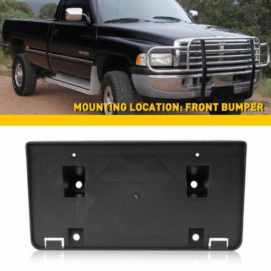 Кронштейн-держатель для 1994 1995 1996-2002 Ram 1500 2500 3500 Передний номерной знак EV