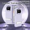 Mate X3 Case Full Coverage Leather PC Hybrid Protective Cover With Kickstand Shockproof Anti-Scratch