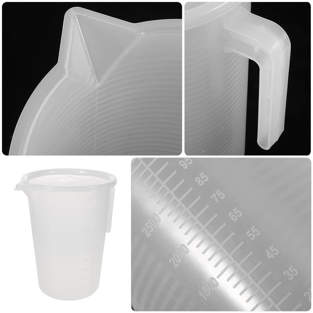 50L PC Measuring Jug with Scale Widely Used Kitchen Tool for Milk Nuts Soy Milk Fruit Juice Simple Practical Easy To Clean