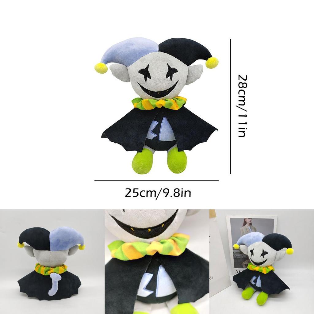 Deltarune Jevil Plush Toy | Stuffed Doll | Xmas Gift | Collectible | Kids