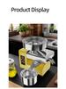 2025 Stainless Steel Home Oil Press Machine - 1100W High Power for Commercial Use