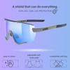 Uvex Sportstyle 236 Sports Sunglasses with UV400 Mirrored and Clear Lenses Protection, Lenses, Anti-Fog,