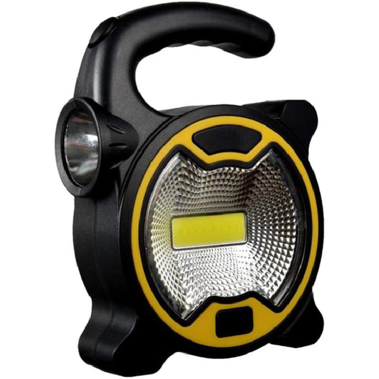 BESPORTBLE 2pcs COB LED Portable Spotlight Searchlight Outdoor Camping Light Mini Lantern Handheld Work Light Flashlight for Camping Lawn Without