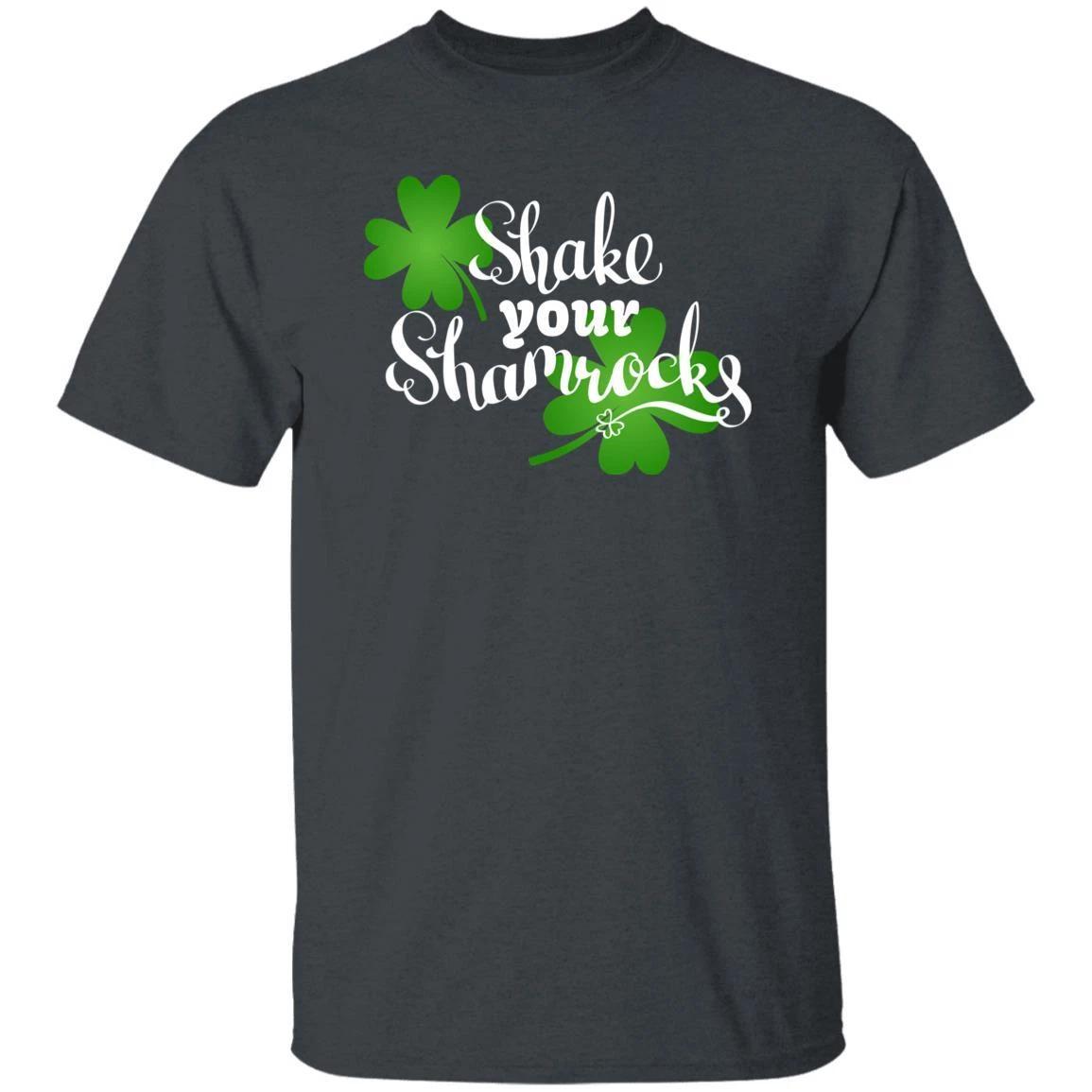 Shake your shamrocks St Patrick Day Unisex t-shirt 4XL 5XL 6XL Irish Green M