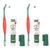 1 Set Pet Toothbrush Reduce Tartar Oral Cleaning Portable Pet Toothpaste Dog