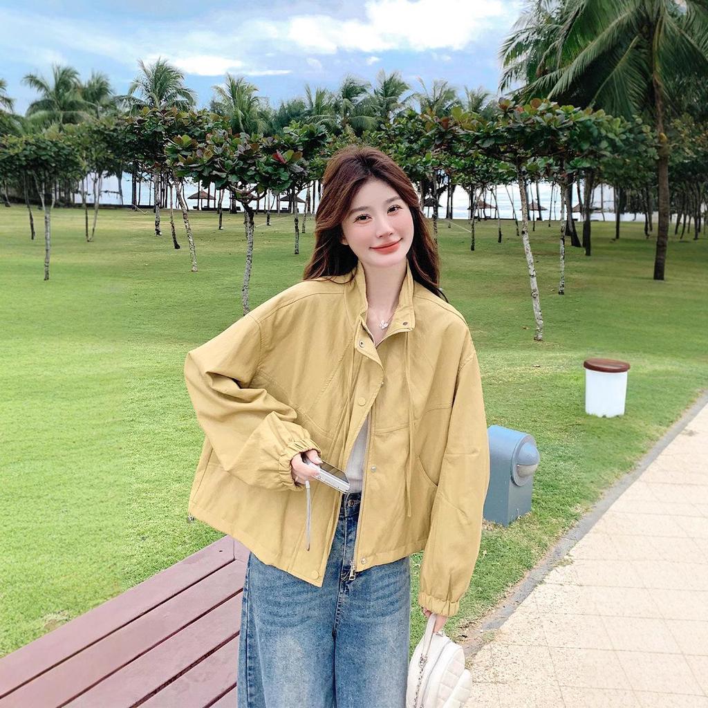 American Retro Casual Leather Jacket 2025: New Fashion, Loose-Fit, Short Jacket for Small Men