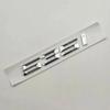 ABS 3D Chrome Car Trunk Letters 528i 535i 540i Luxury Line Xdrive Emblem Logo Sticker For BMW E60 E34 F10 G30 E39 Accessories