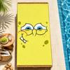 Beach Towels cute b-b-BobS-s Soft fun Quick Dry Pool cartoon s-S-S-SpongeS-eS bathing Towel Travel Gym Spa Camp sport face Gift