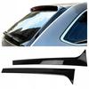 Rear Window Spoilers Side Wing Skoda Octavia 3 Estate Wind Deflectors Gloss Black
