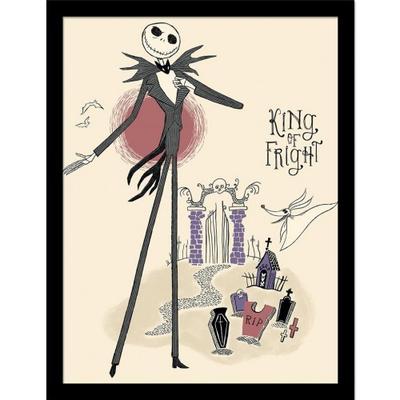 King Of Fright Framed Poster
