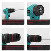 10Mm Hard Metal Drill Chuck Self Locking Keyless Electric Tools 3/8-24Unf Thread For Rechargeable Electric Drills