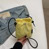 Casual Nylon Cloth Mini Small Bag Women's Summer Versatile Messenger Bag Shoulder Bucket Bag Mobile Phone Bag