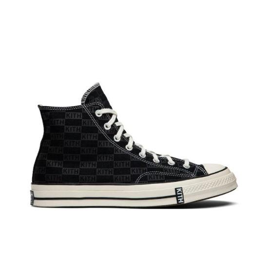 Converse x Chuck 70 High Black Monogram 165521C