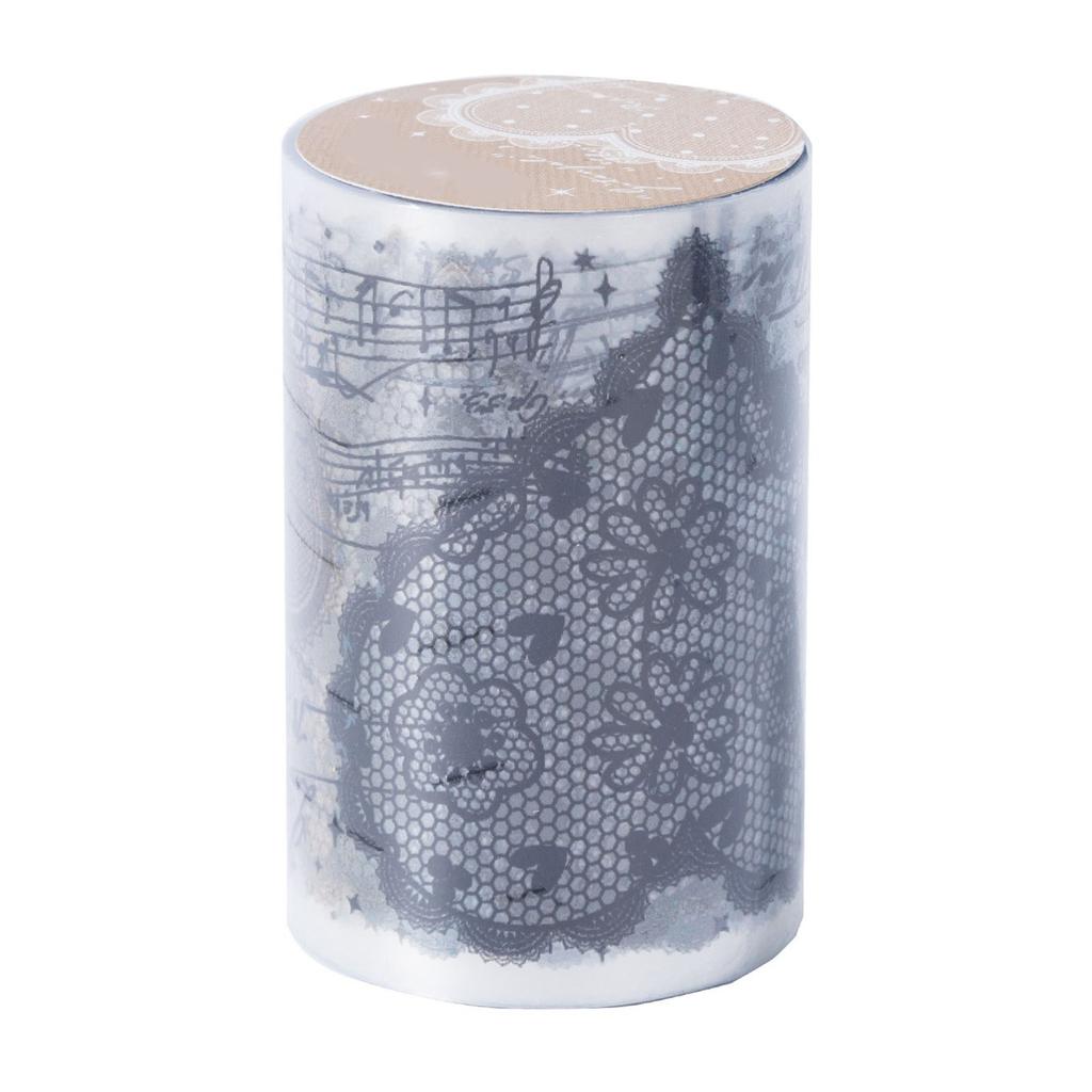 Roll Sticker PET Easy To Use Reusable Exquisite Lace Pattern Tape for DIY Scrapbooking Album