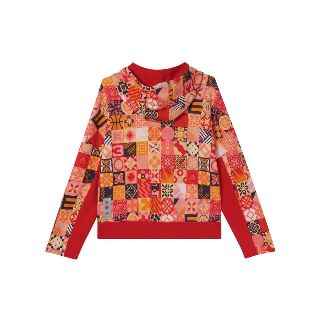 adidas Originals Women's CNY Half-Zip Sweatshirt Multicolor Women HI3262