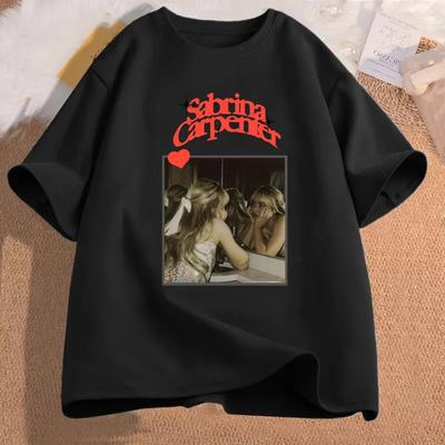 Sabrina Carpenter T Shirt Women Vintage Retro Music Tshirt Emails I Cant Send Tour Merch Tees Rock Tees Casual Cotton Clothes