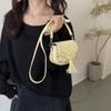 Korean Style Crossbody Bag for Women 2026 New Sweet Girls Buckle Single Shoulder Bags Fashion Rivet Decorated Mini Coin Pouch