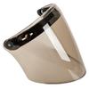 Universal Helmet Bubble Visor Shield 3-Snap Helmet for Peak Lens Odorless Retro
