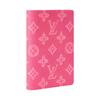 Louis Vuitton Passhülle Monogramm Origine Rose Band Leinwand Geldbörsen Damen Rosa M27615