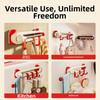 Waterproof Wall Towel Hooks Non Perforated Kitchen Storage Hooks Rotating Sliding Hooks  for Home
