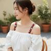 Adjustable Floral Bra Straps with Lace Trim Flower Lingerie Strap Fashion Underwear Strap  Women