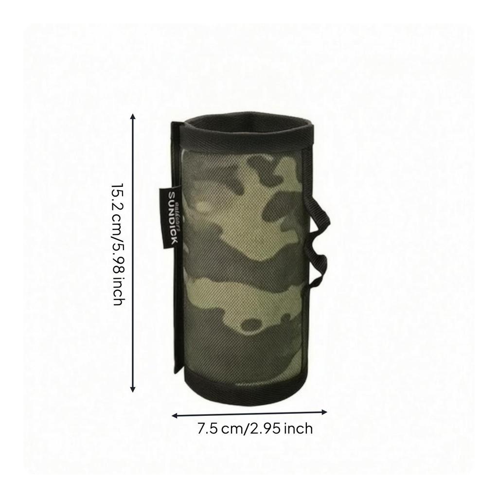 Polyester Gas Canister Cover | Zippered, Tank guard Case, for Camping, ,