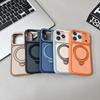 Rotating 360° Stand Case for iPhone 17 Pro Max, Contrasting Colors, Magnetic, Drop Protection for Apple 16.
