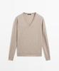 Masimodutti Wool Blend V-Neck Knit