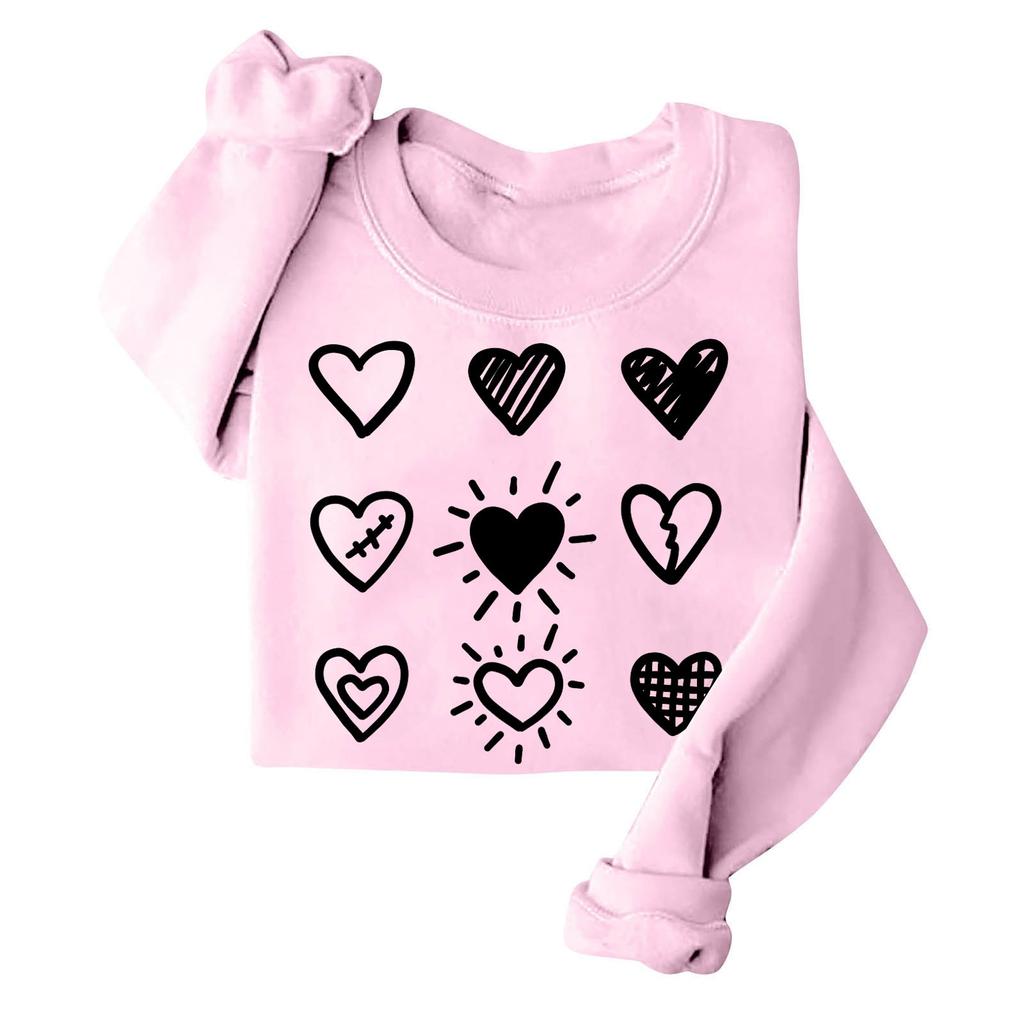 Moletom feminino solto com capuz estampado casual moda esportiva moletom